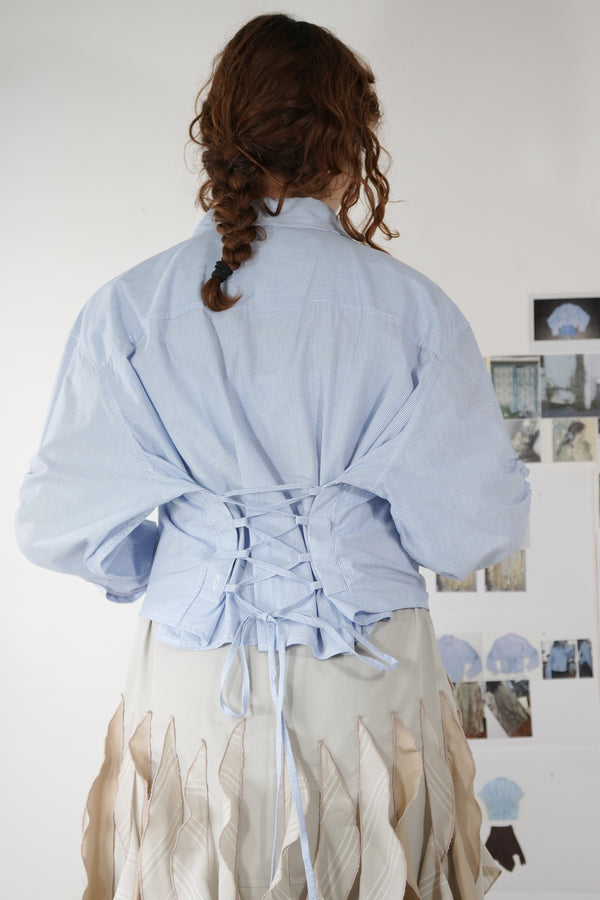 Camisa Lazo - A cuadros verde y azul