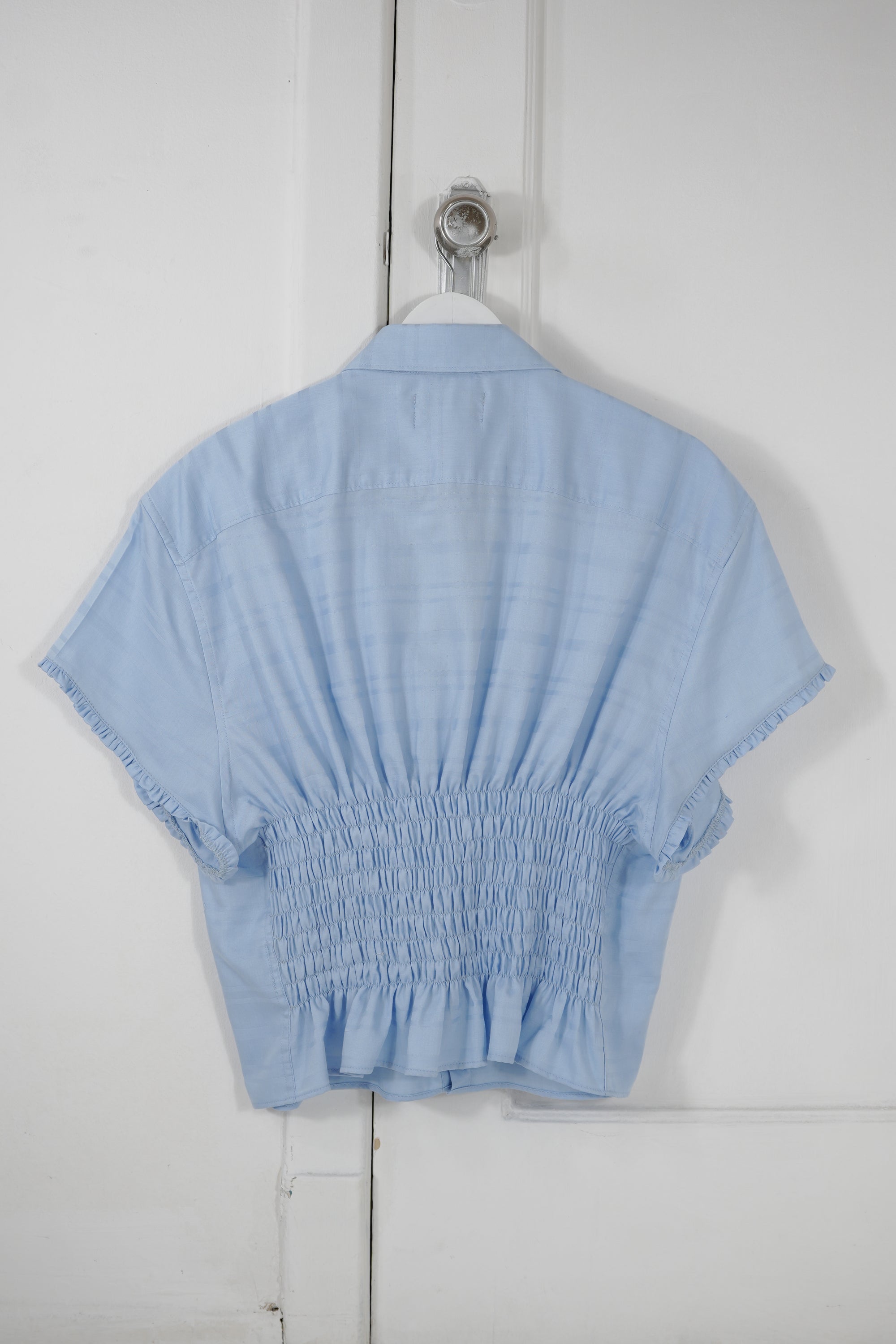 Camisa Capullo - Azul rayas horizontales