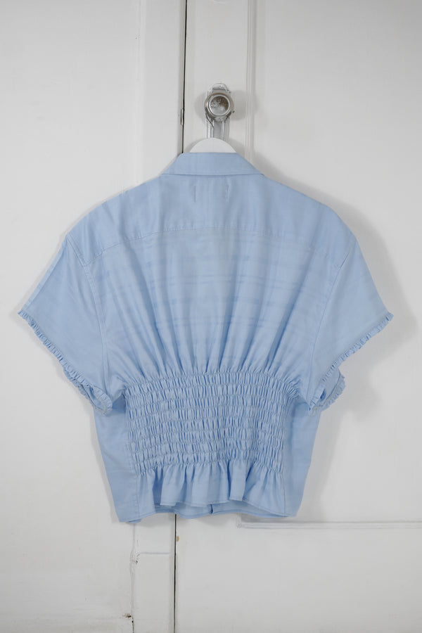Camisa Capullo - Azul rayas horizontales