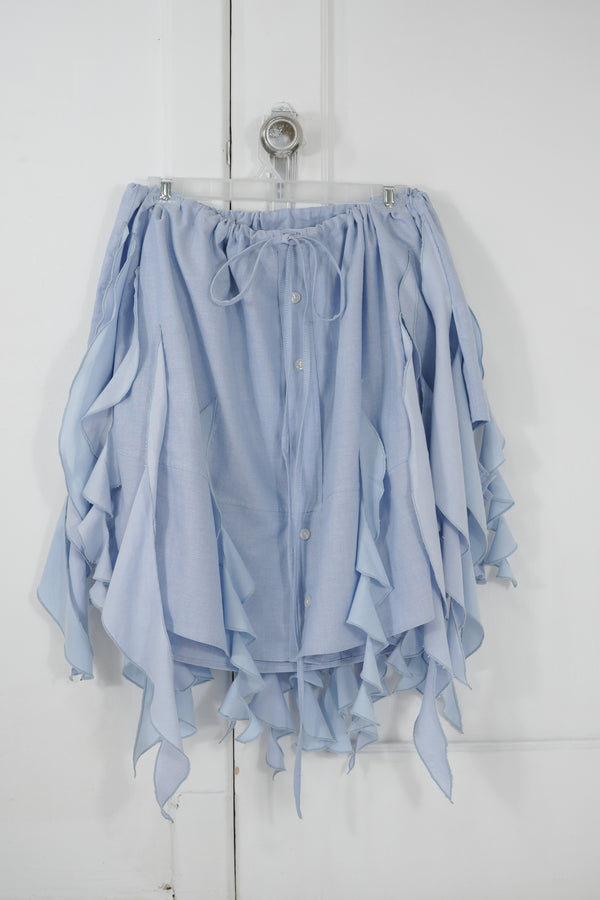 Falda Jardín - Azul