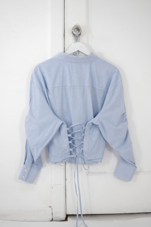 Camisa Lazo - Azul a rayas