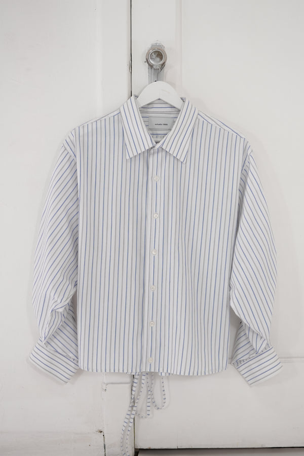 Camisa Lazo - Blanca a rayas