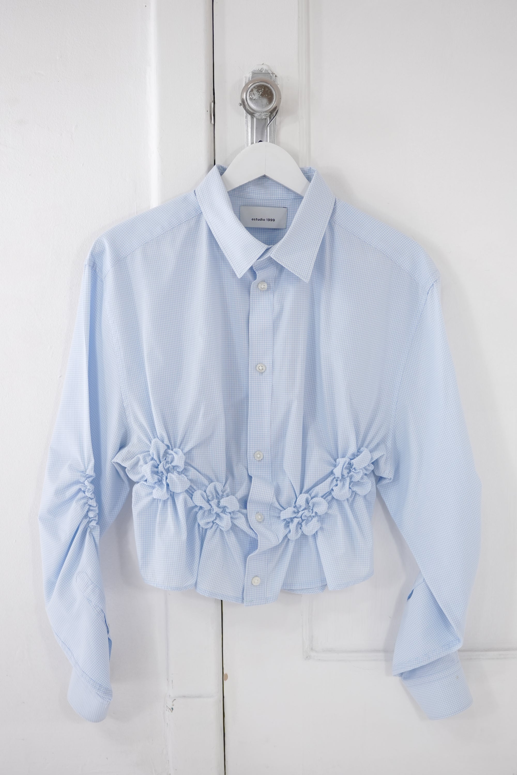 Camisa Florero - Azul