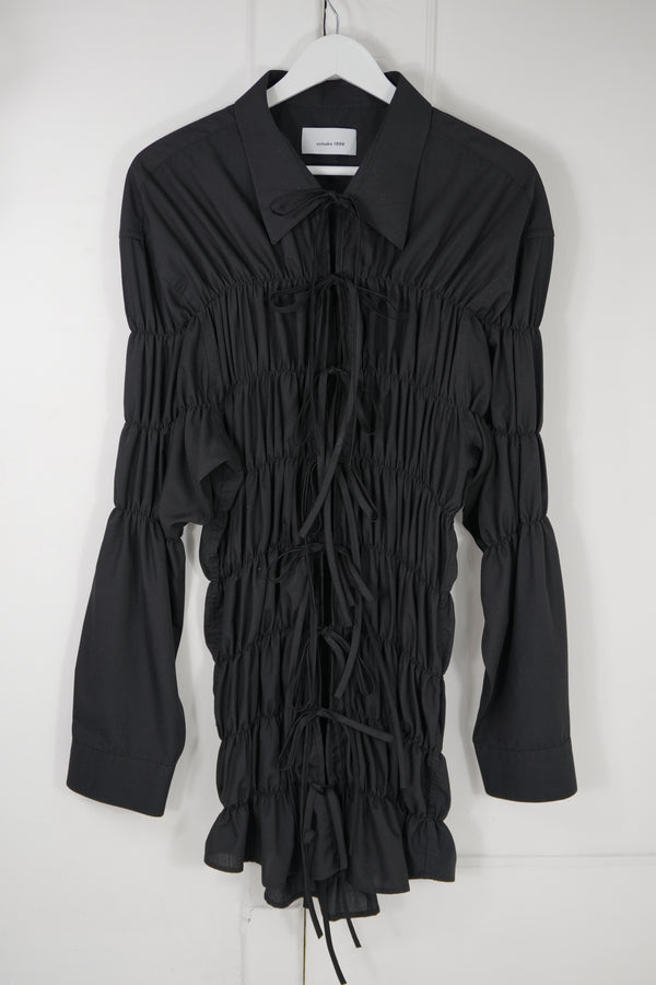 Long-Sleeve Foam Shirt - Black