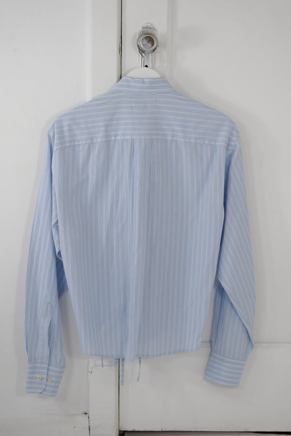 Camisa Cascada - Rayada azul/ blanco