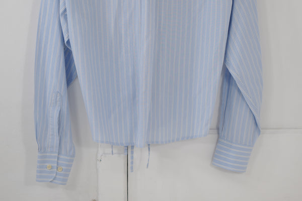 Camisa Cascada - Rayada azul/ blanco