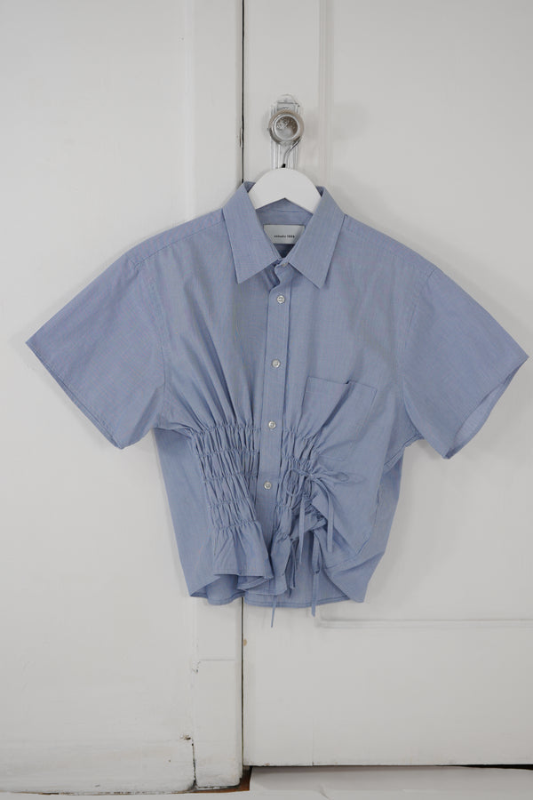 Camisa Cascada - Azul lisa
