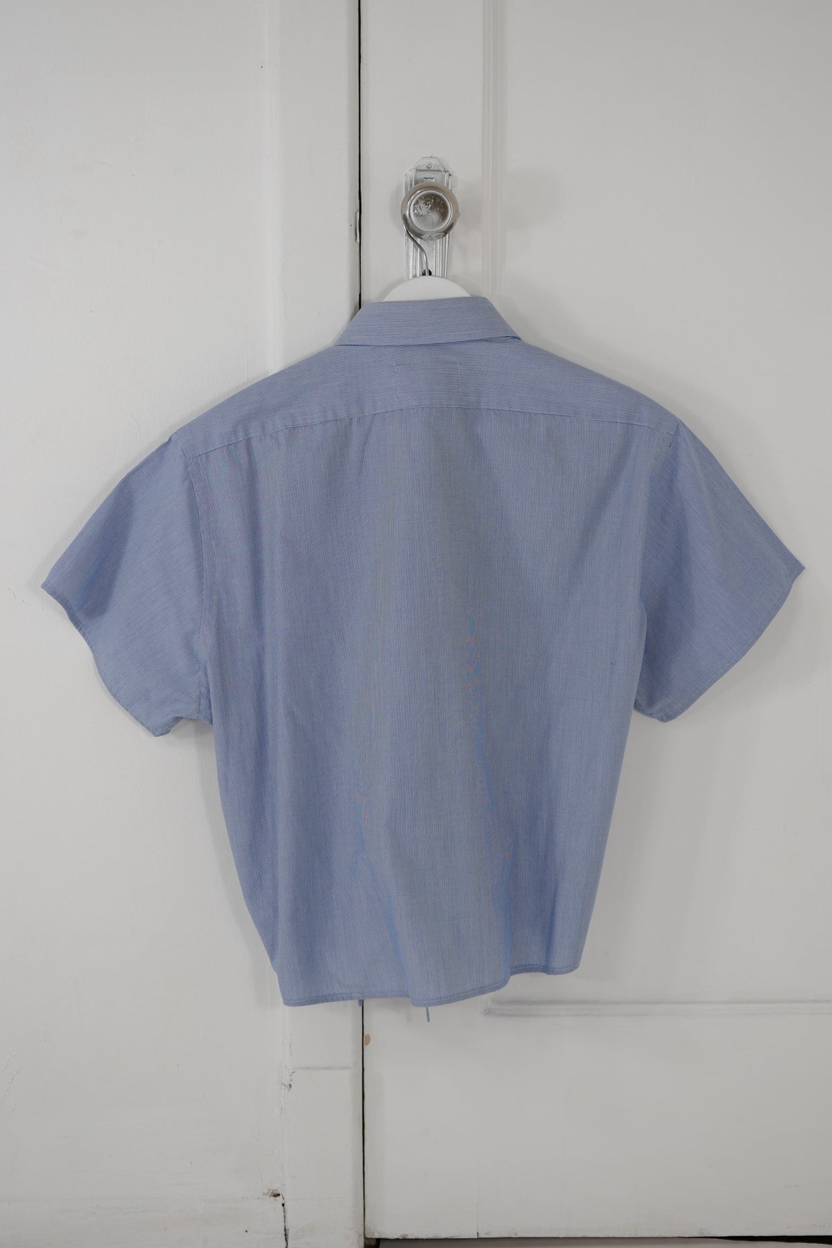 Camisa Cascada - Azul lisa