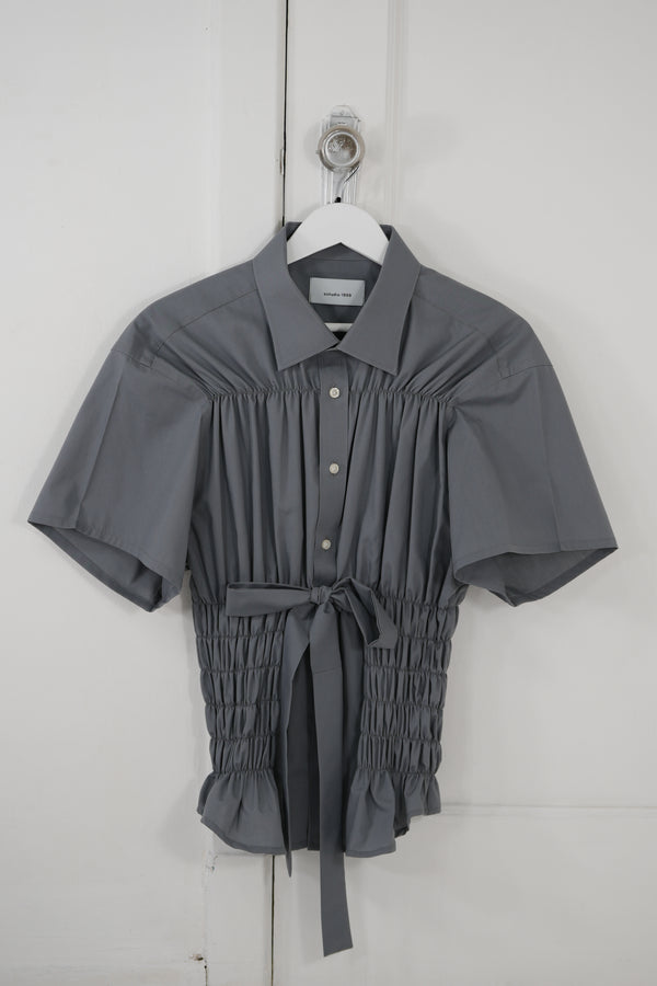 Camisa Corset - Gris