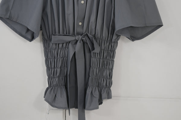 Camisa Corset - Gris