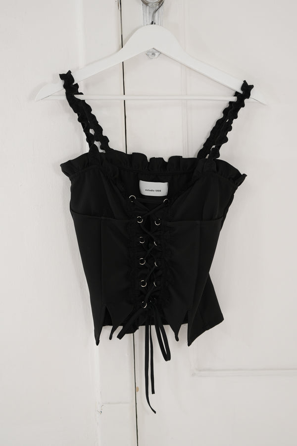 Soft Bustier Negro