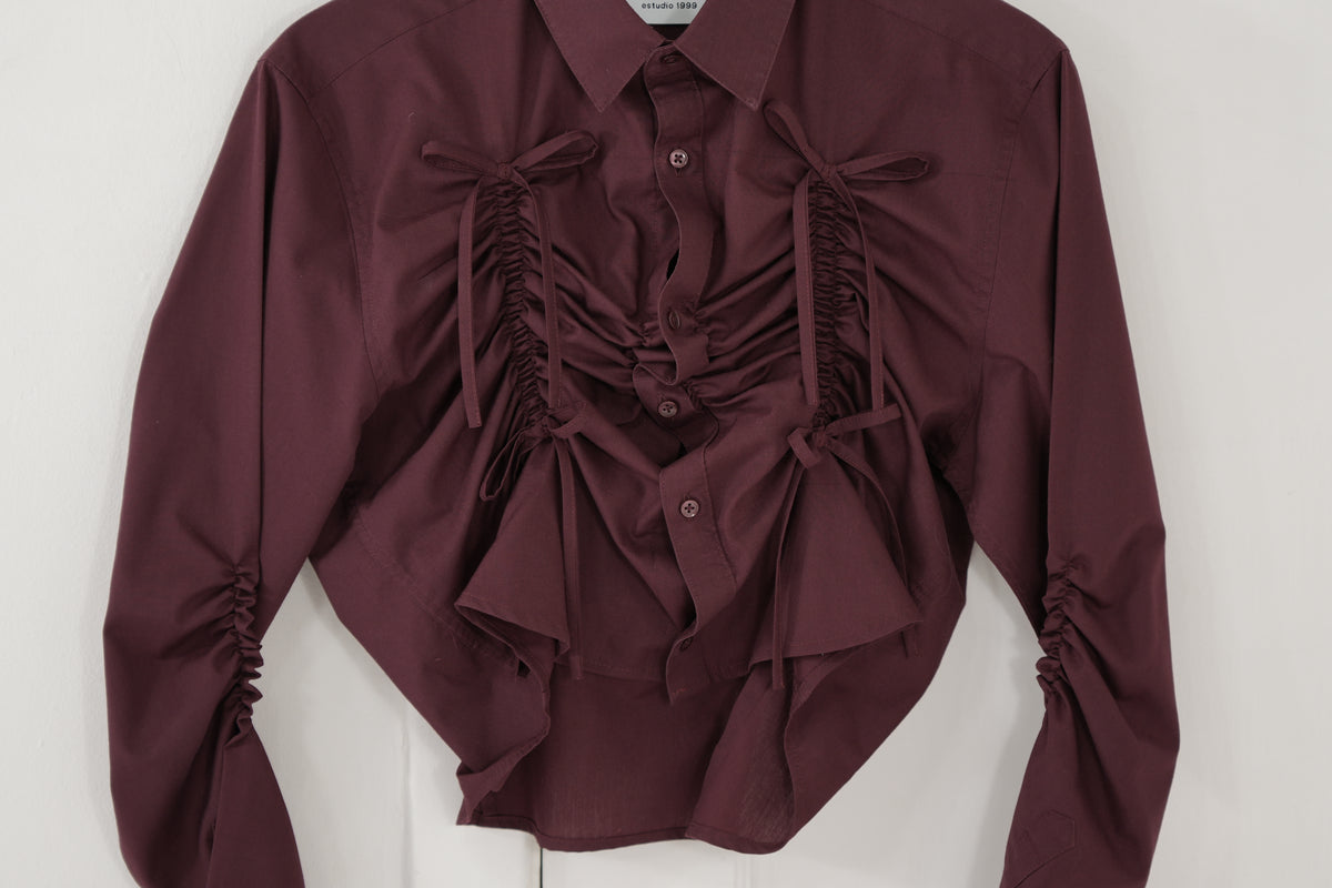 Camisa Valentine´s Vino - M