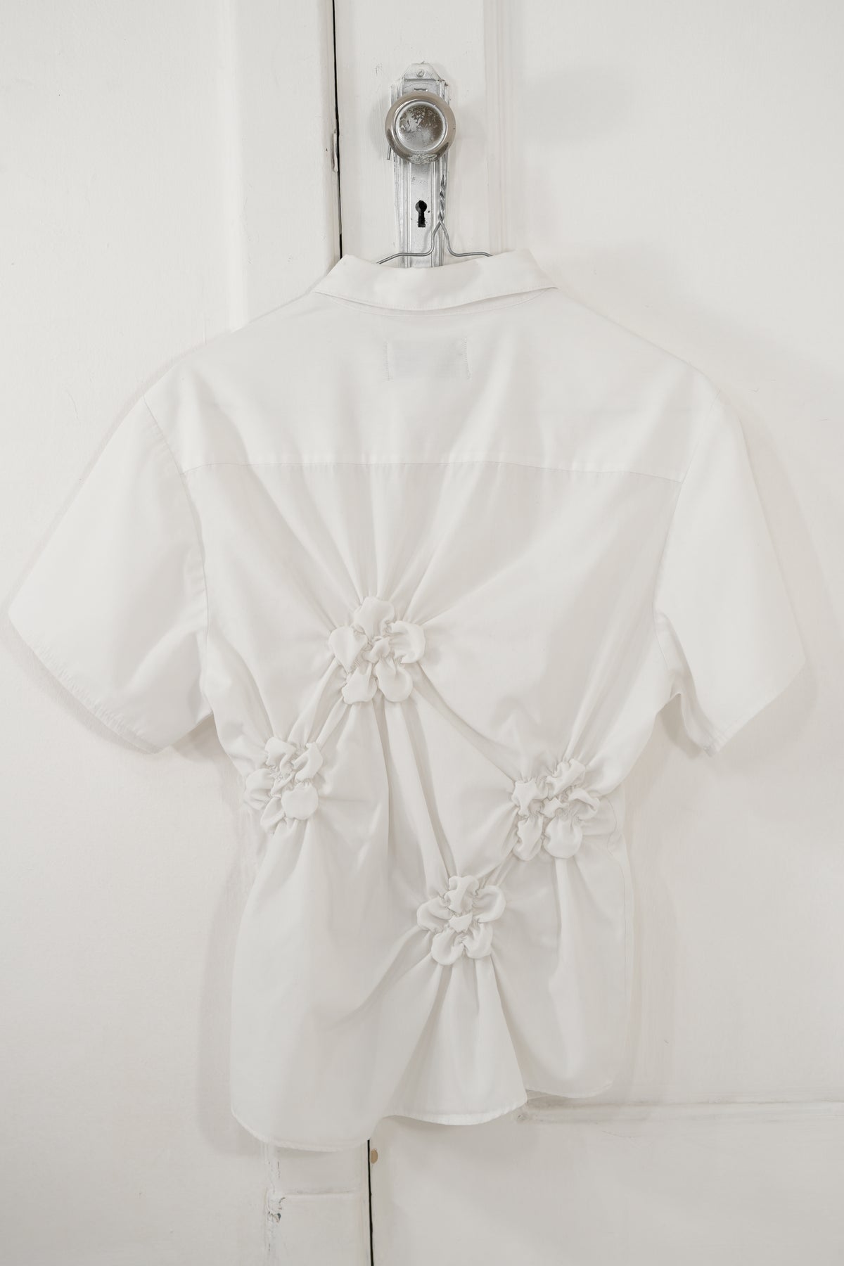 Camisa Florero - blanca