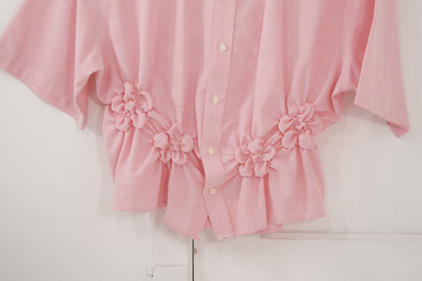 Camisa Florero - rosa salmon