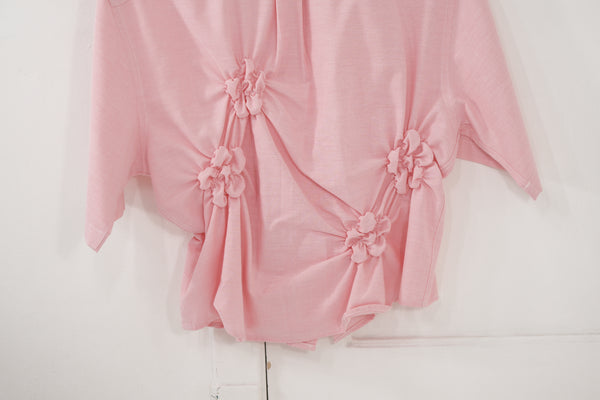 Camisa Florero - rosa salmon