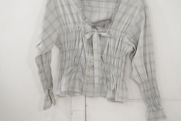 Camisa penumbra - gris a cuadros