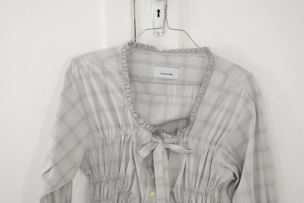 Camisa penumbra - gris a cuadros