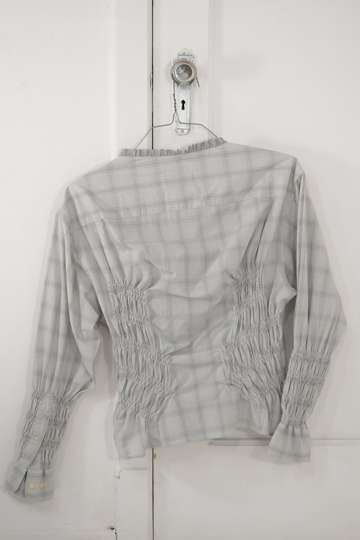 Camisa penumbra - gris a cuadros