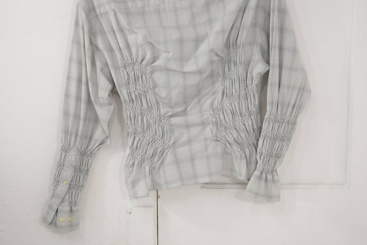 Camisa penumbra - gris a cuadros