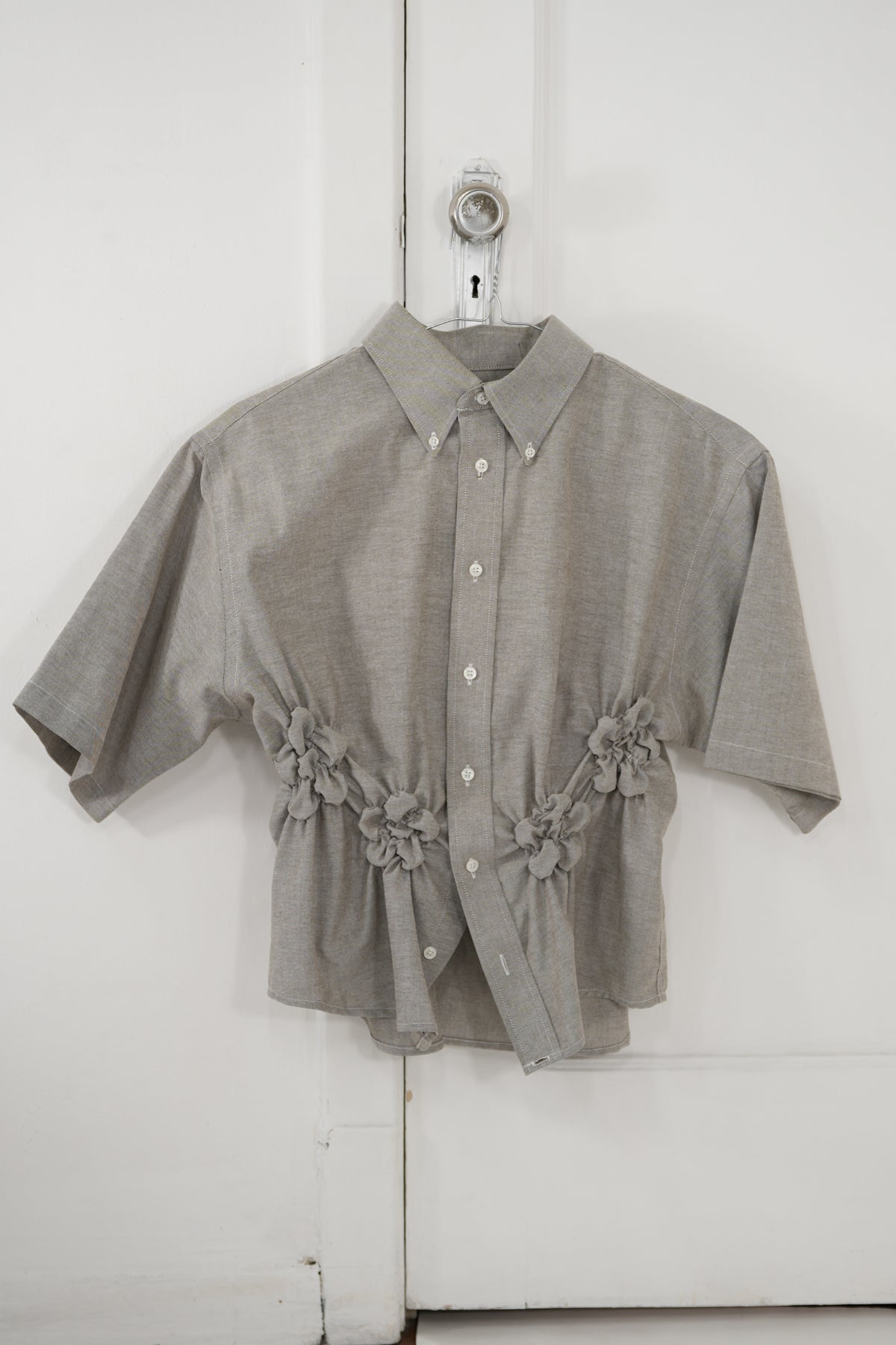 Camisa Florero - gris