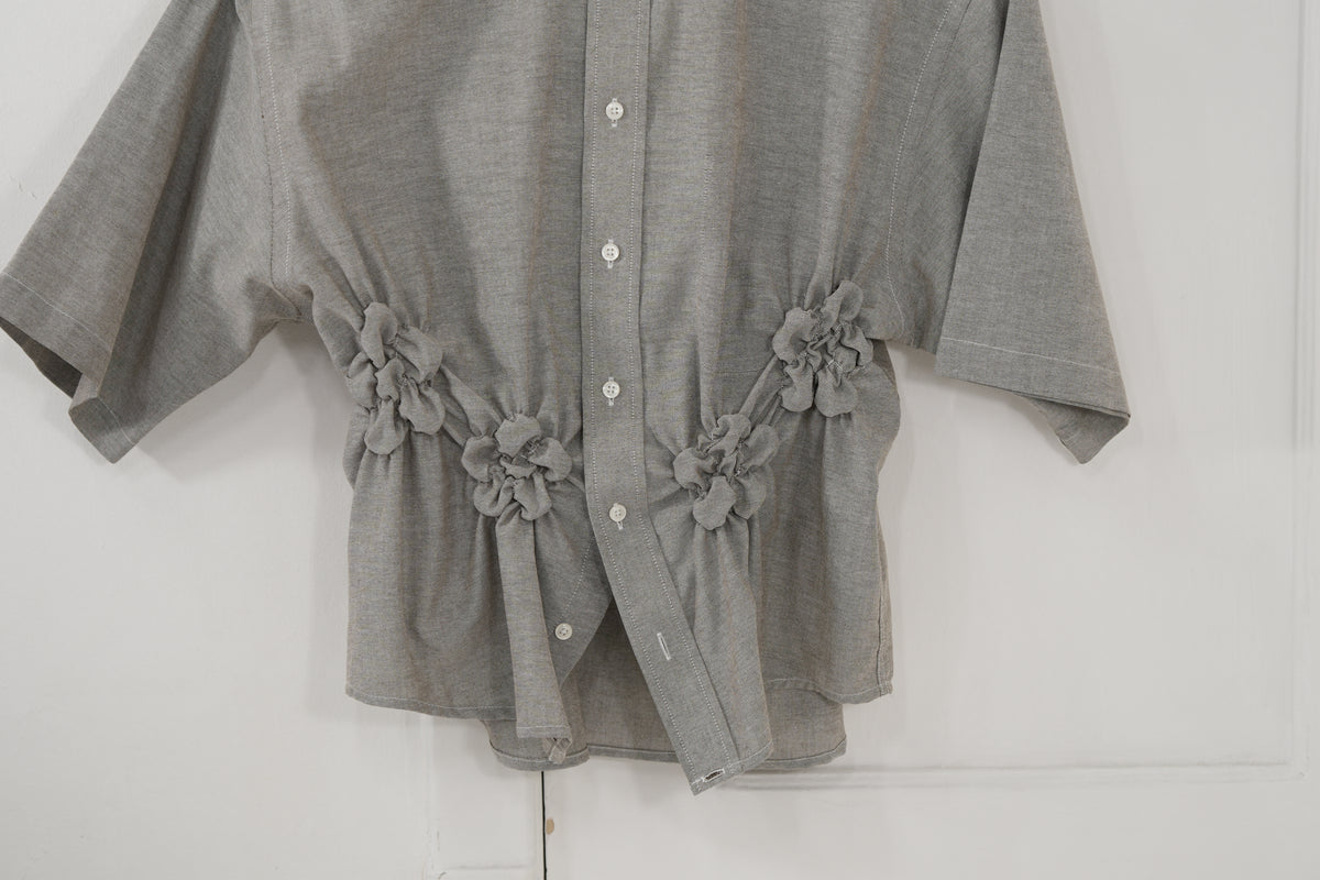Camisa Florero - gris