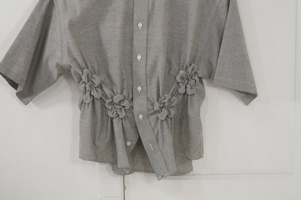 Camisa Florero - gris