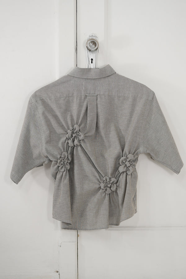 Camisa Florero - gris
