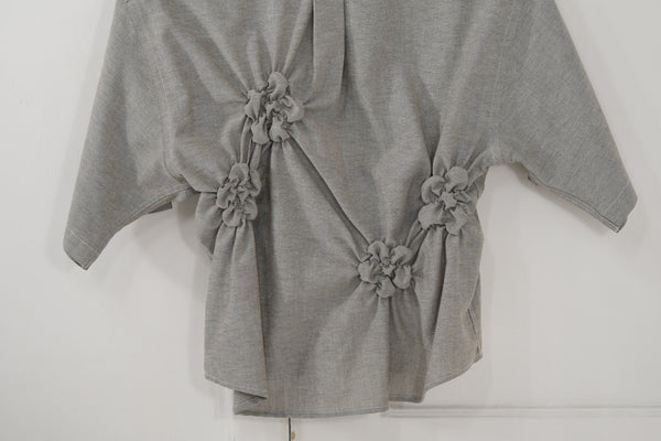 Camisa Florero - gris