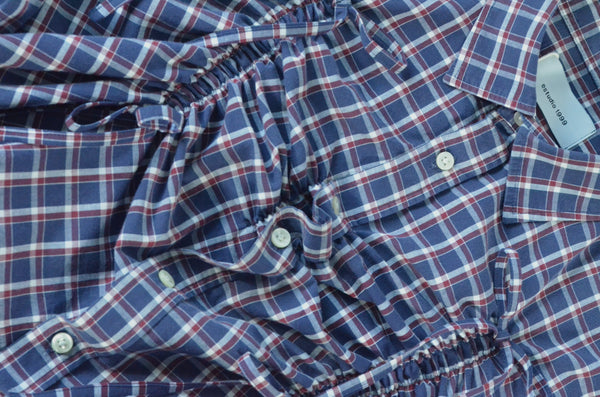 Valentine's -  Azul y cuadros rojos