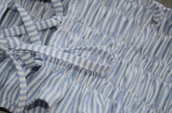 Mini Olan Belt - Azul a rayas