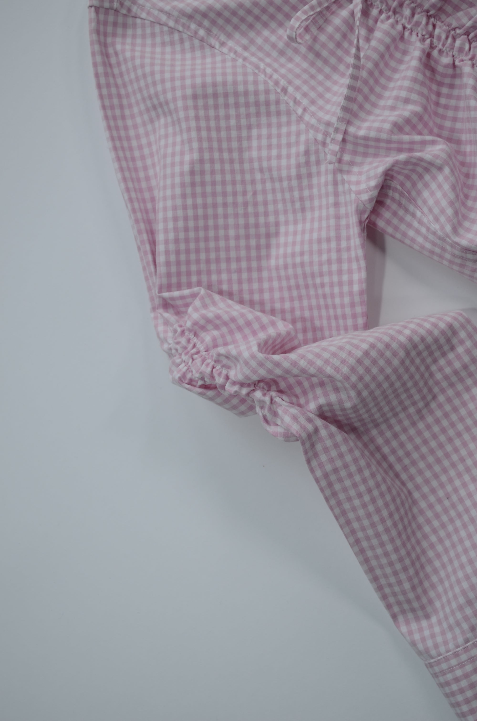 Camisa Valentine's - Rosa a cuadros
