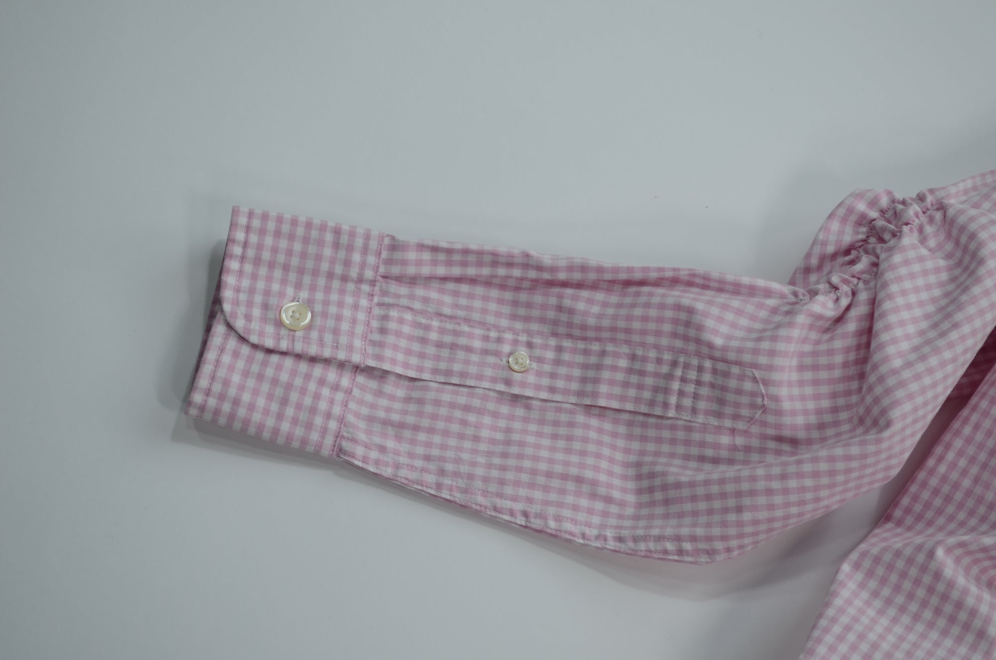 Camisa Valentine's - Rosa a cuadros