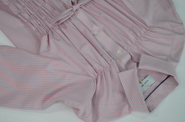 Camisa Bustier - Cuadros Rosa y rojo