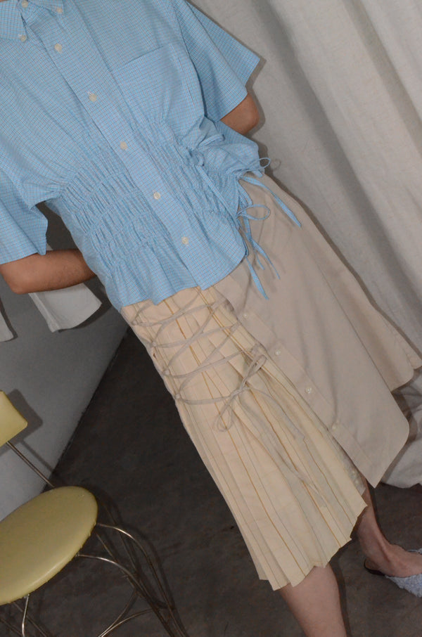 Falda Poesia Upcycling - Capuccino