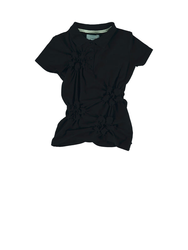 Flor Polo - Negra ; Fit: mujer