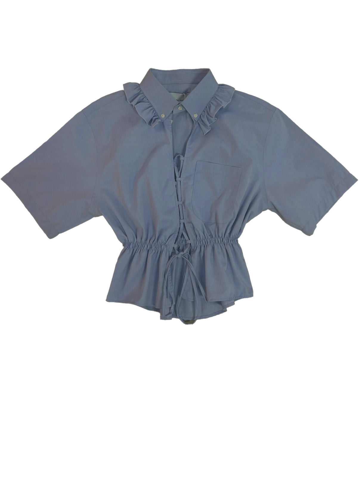 Flan Top - Azul