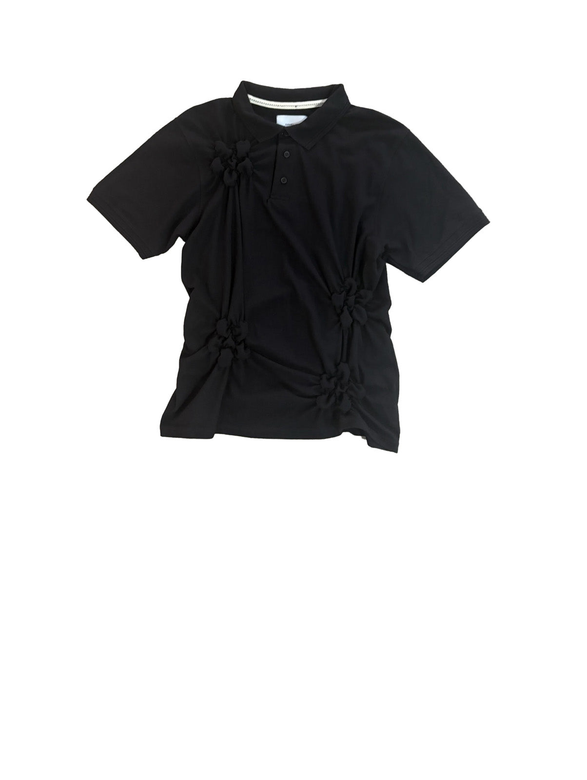 Flor Polo - Negra ; Fit: hombre