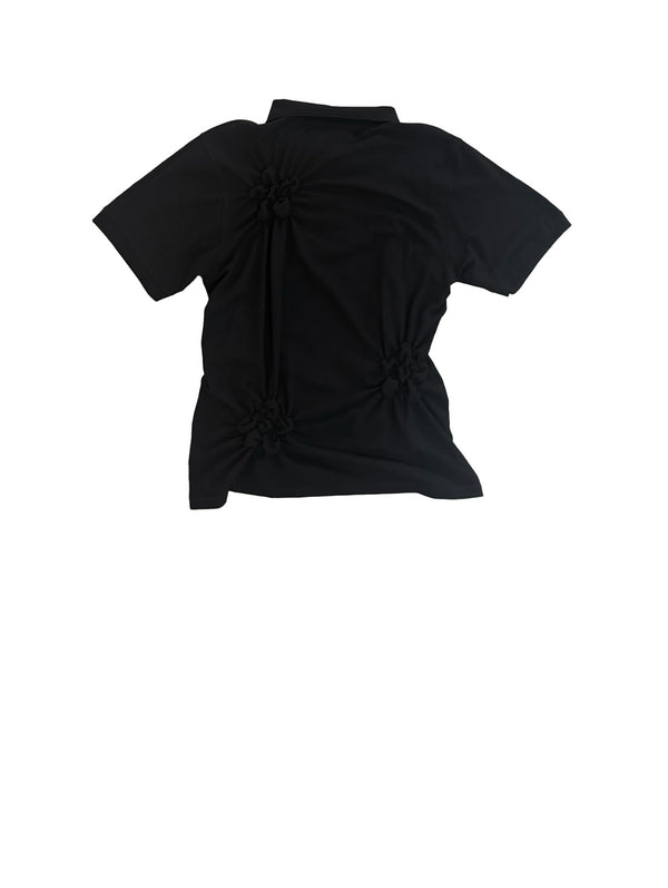 Flor Polo - Negra ; Fit: hombre