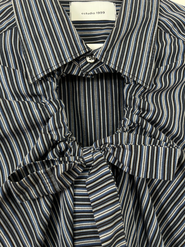 Window Shirt - Multicolor Blue