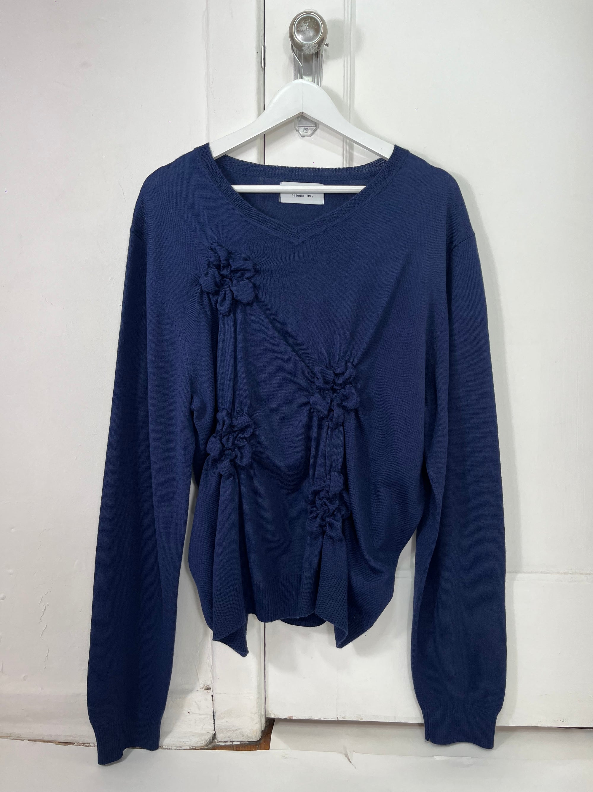 Suéter Flor - Navy
