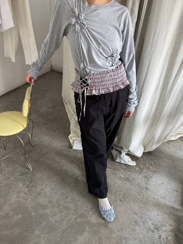 Mini Olan Belt - Azul y Rojo a cuadros