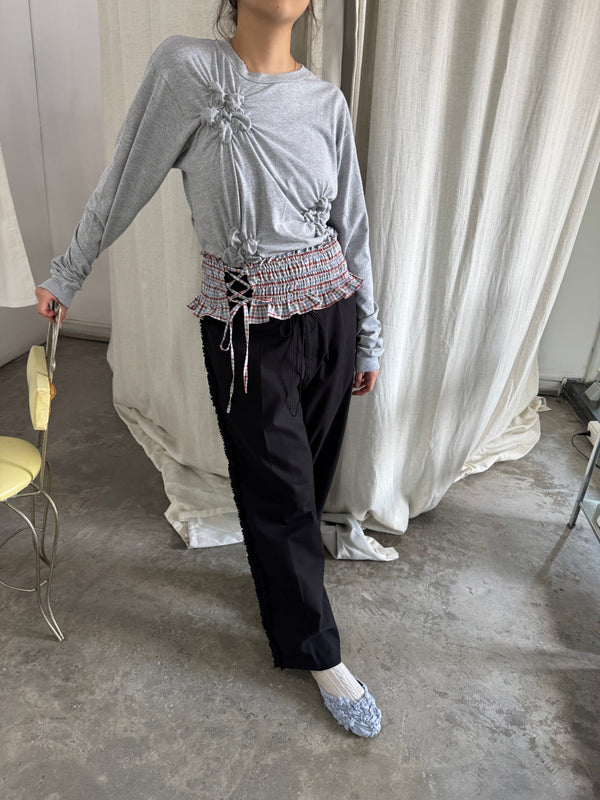 Mini Olan Belt - Azul y Rojo a cuadros