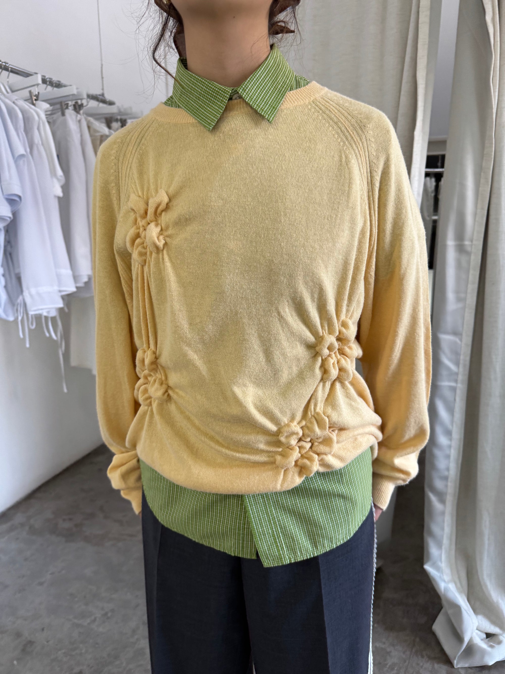 Flor Jersey - Butter Yellow