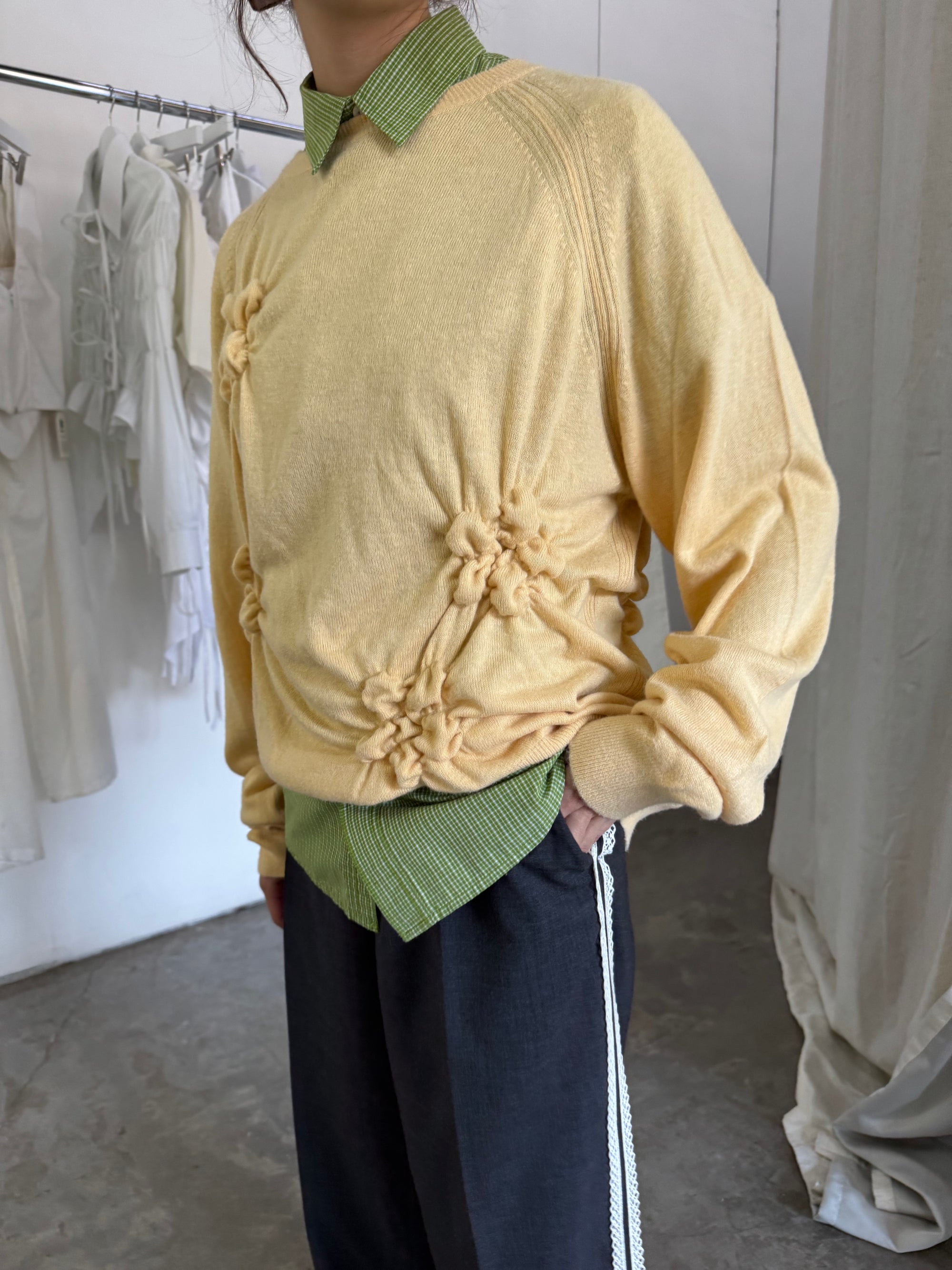 Flor Jersey - Butter Yellow