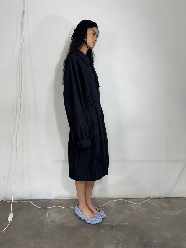 Bonnet Flores - Negro