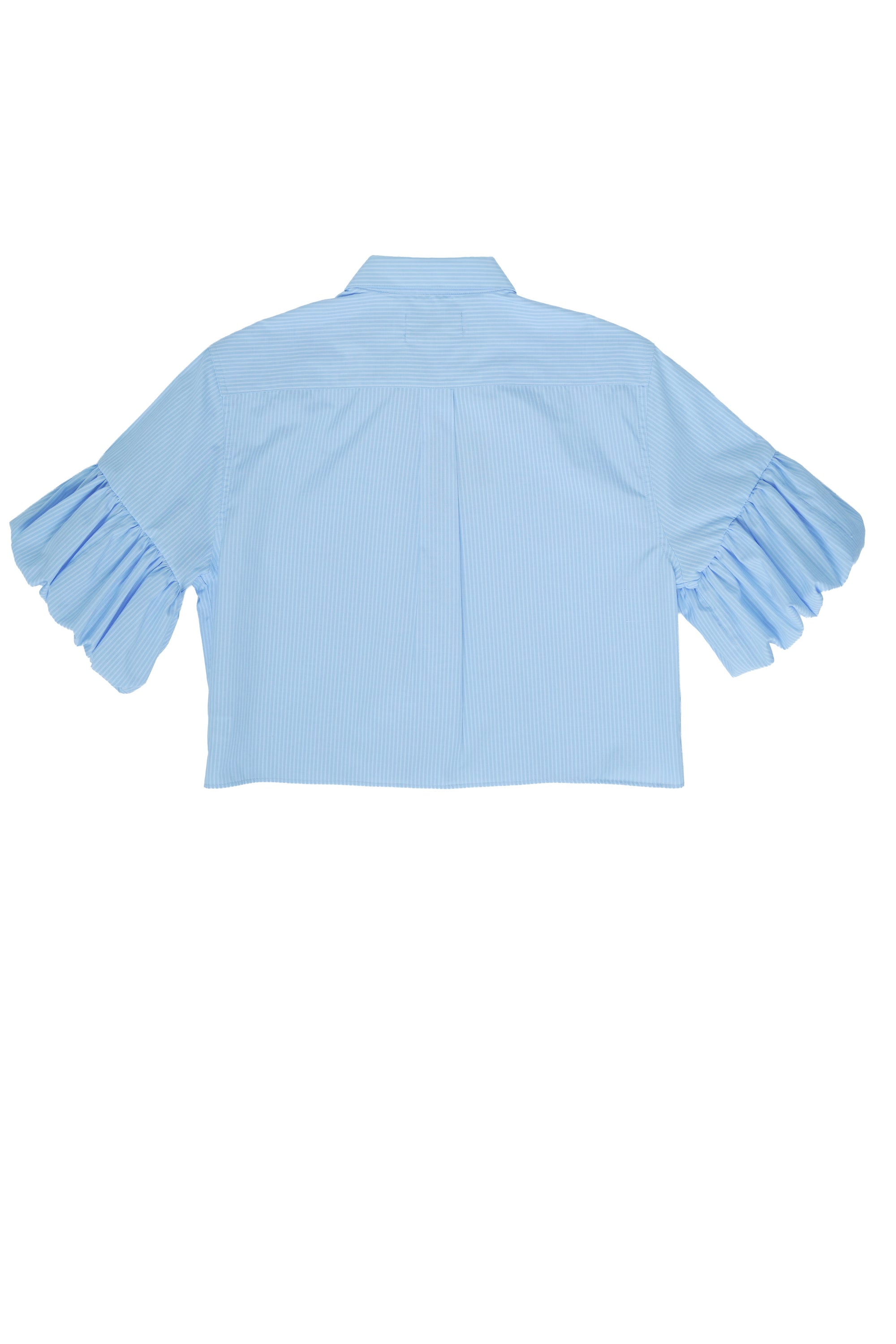 Wing Shirt - Blue with white stripes