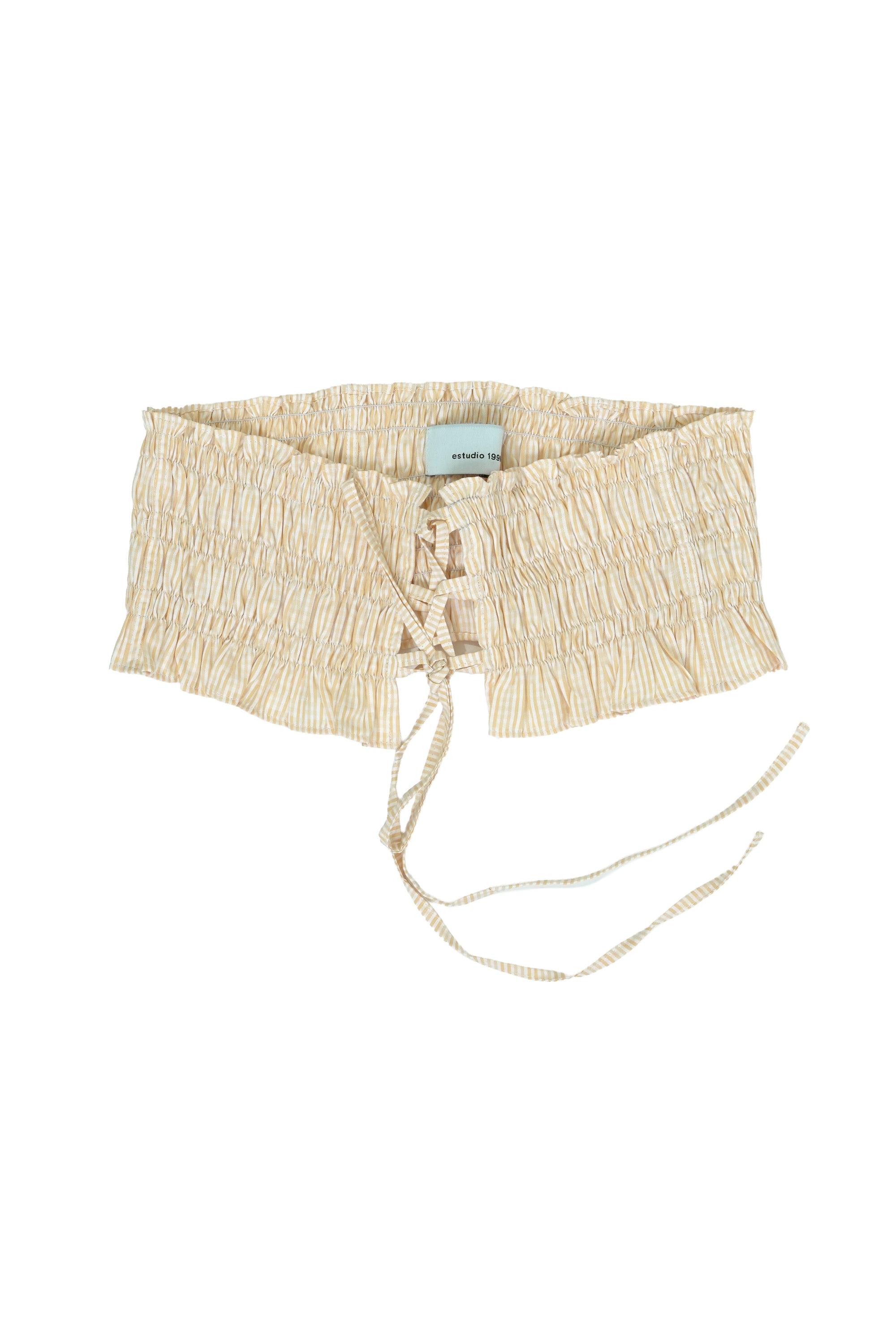 Mini Olan Belt - Durazno a rayas