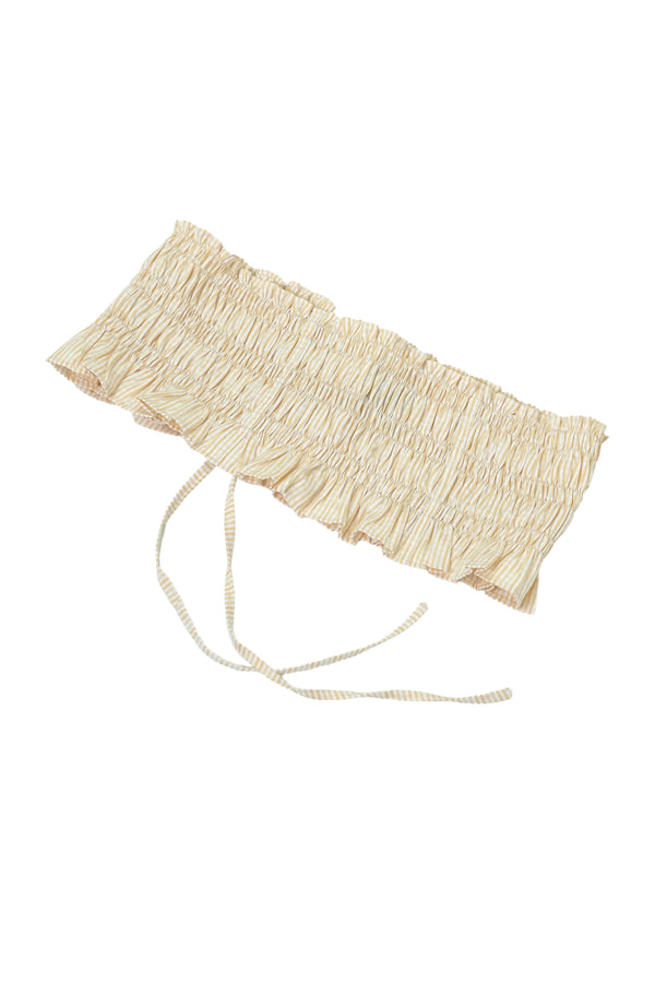 Mini Olan Belt - Durazno a rayas