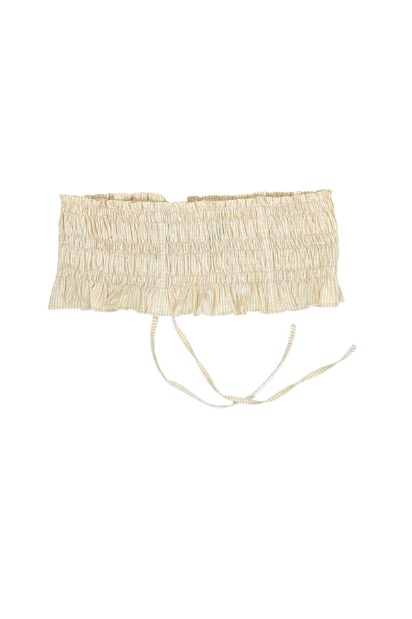 Mini Olan Belt - Durazno a rayas