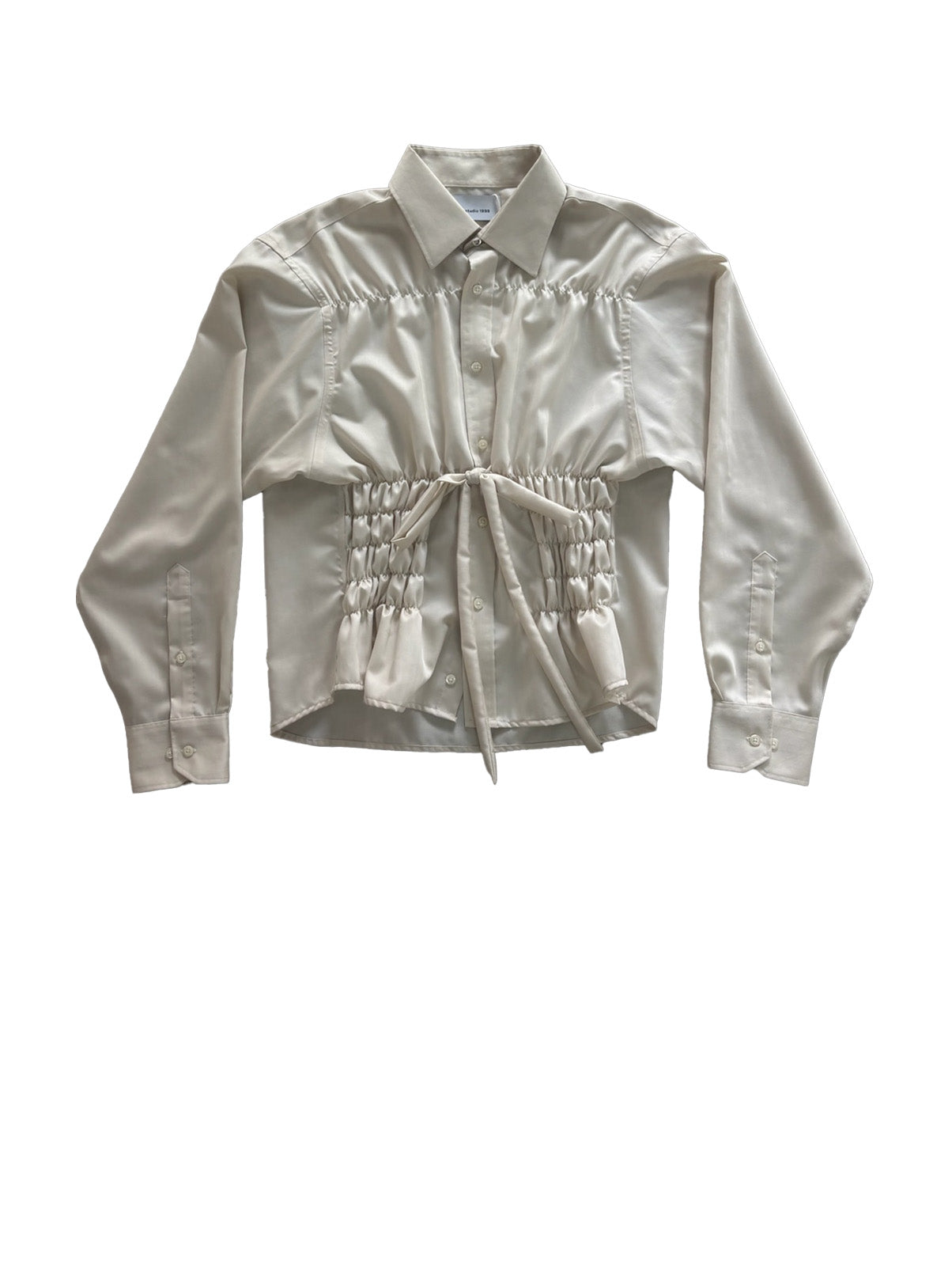 Camisa Bustier - Crema